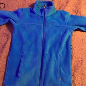 NWOT Blue child’s large Columbia jacket(14/16)